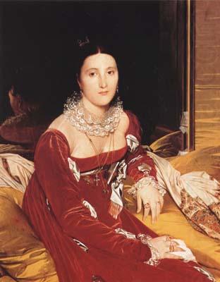 Portrait of Marie Marcoz,later Vicomtesse de Senonnes (mk04), Jean Auguste Dominique Ingres